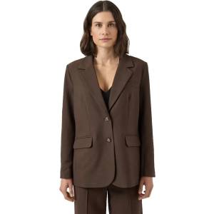 YAS Сако Yas Reemaj blazer - Brown (Chocolate Brown)