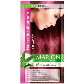 Marion Hair Color Shampoo 97 Cherry barevný tónovací šampon višňová 40 ml