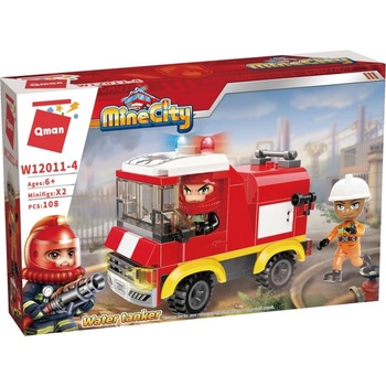 Qman Mine City Fire Line 12011-4 Hasičská cisterna