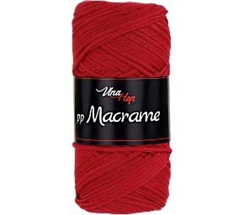 PP Macrame 4020 - Červená