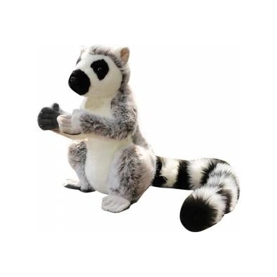 LEAN Toys Plush Mascot Lemur Plushie Soft Gray 28cm