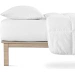 Andrea Simone Бял еластичен чаршаф от джърси 180x200 cm Boxspring - Andrea Simone (2-013-0500)