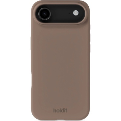 Holdit Гръб Holdit Silicone за iPhone 17 Air - Mocha Brown