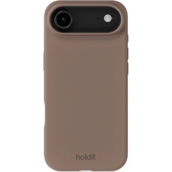 Holdit Гръб Holdit Silicone за iPhone 17 Air - Mocha Brown