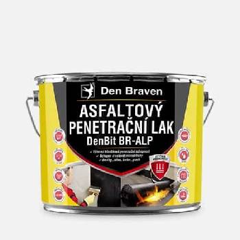 Den Braven - Asfaltový penetračný lak DenBit BR – ALP, plechovka, 9 kg, čierna