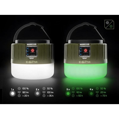 Delphin Kempová Lampa s Ovladačem SVITA – Sleviste.cz