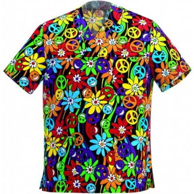 EGOchef Leonardo zdravotnická košile Peace and Love E-5500147A – Hledejceny.cz