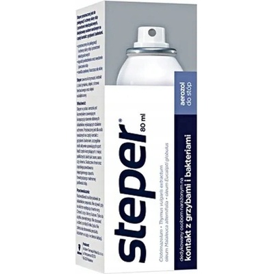 Steper aerosol na nohy při styku s houbami a bakteriemi 80 ml