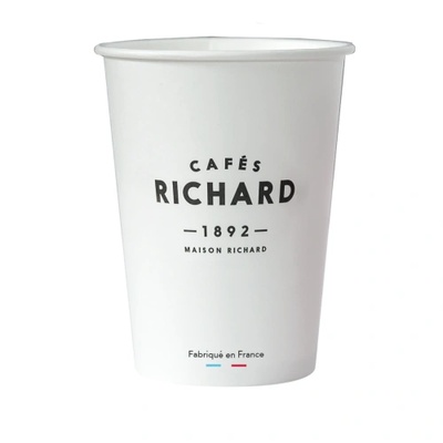 Cafes Richard Картонени чаши - Лунго - 300 мл. - 50 бр