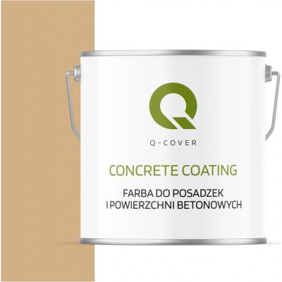 Barva na betonu Q-COVER béžová RAL 1001 5 l matná voděodolná