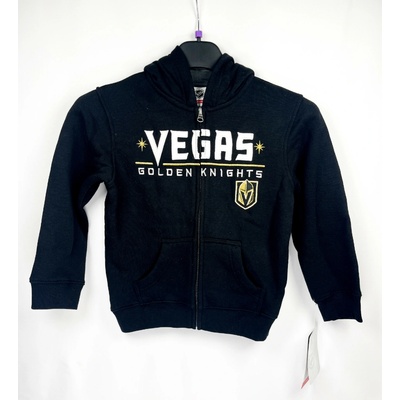 Outerstuff detská mikina Vegas Golden Knights Stated Full Zip Hoodie