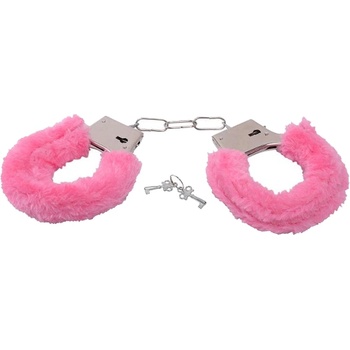 Image 1 of XMS Белезници с пух "furry pink" Леки
