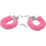 XMS Белезници с пух "furry pink" Леки