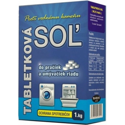Madel Tabletková soľ do umývačky riadu proti vodnému kameňu 1 kg