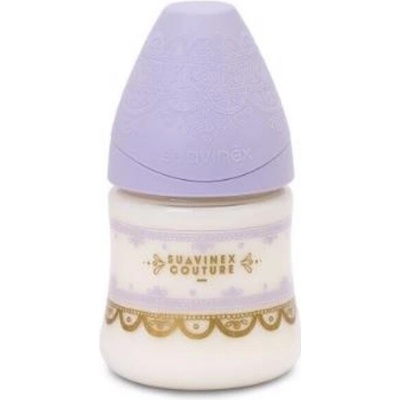 Suavinéx Fľaša Haute Couture Gold silikon fialová 150ml