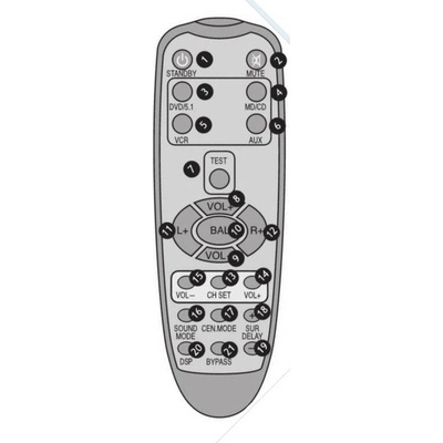 GENERAL E-bench kh02 - дистанционно управление дубликат (kh02)