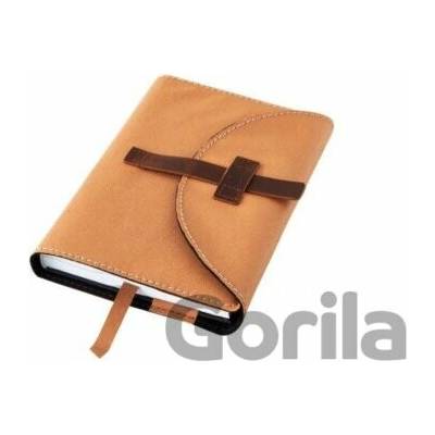 Macoli Hand Made Variabilní kožený obal se sponou kůže ořechová