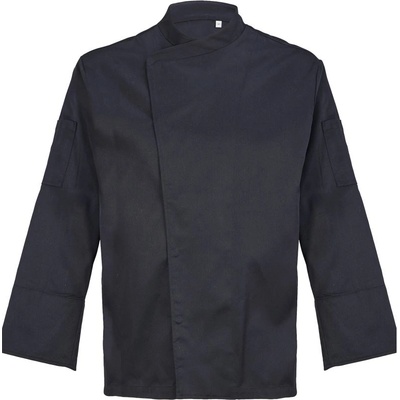 Neoblu 4458 EUGENE / Мъжко яке за готвач с дълъг ръкав - наситено черно M (244458n1102)