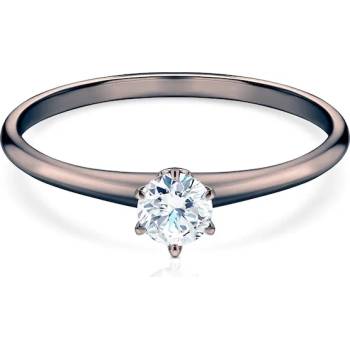 Image 1 of SAVICKI Годежен пръстен The Journey: черно злато, диамант