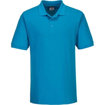 Portwest polokošile Naples B210 krátký rukáv Aquamarine