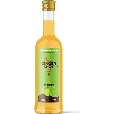 Ginger shot Citrón + med 1000 ml