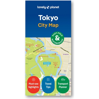 Lonely Planet Tokyo City Map