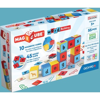 GEOMAG Magicube Word Building 55