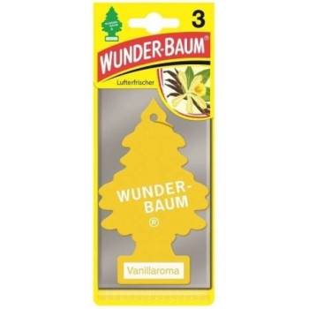 Wunder-Baum Ароматизатори за кола борче wunder-baum vanillaroma 3бр (7612720751112)