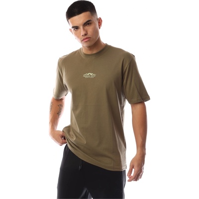 Marshall Artist Тениска Marshall Artist Men's Mountain Regular Fit T-Shirt - Khaki