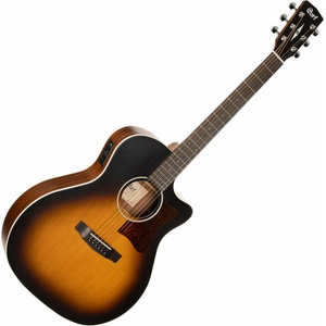 Cort GA1E Open Pore Sunburst Електро-акустична китара Джъмбо