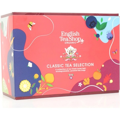 English Tea Shop BIO Čaj Klas ická kolekcia 12 pyramídok