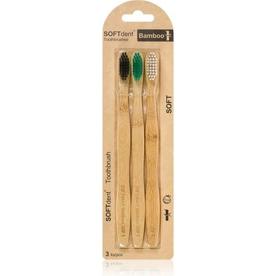 SOFTdent Bamboo Soft 3 ks