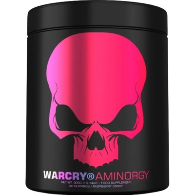 Genius Nutrition WarCry AminoRGY | EAA with Energy Complex [300 грама] Candy Raspberry