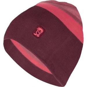 Trollkids Детска зимна шапка (beanie) Trollkids Kid's Nordland Cap Beanie - Deep Ruby / Pink Salmon / Frozen Berry - размер 48-52 cm (904-2057-1211)
