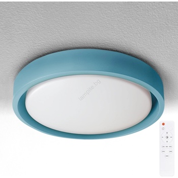 Brilagi Brilagi-LED Димируемо осветително тяло MATTEO LED/48W/230V 3000-6500K Ø 41 см тюркоаз + дистанционно управление (BG3203)