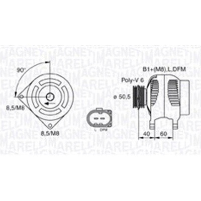 generátor MAGNETI MARELLI MQA1542