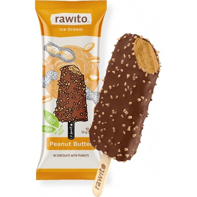 Rawito Bio Raw zmrzlina arašídová 65 g