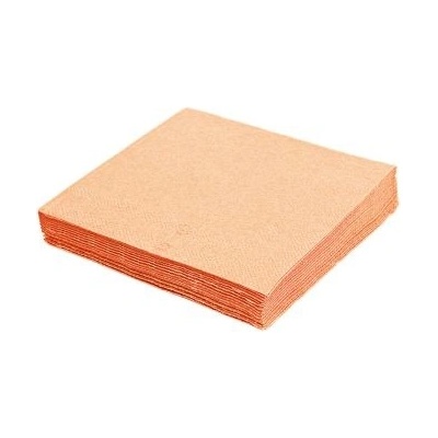 PAP Ubrousek FSC Mix 2V apricot 24x24cm 250ks