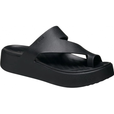 Crocs Getaway Platform Toe Loop Black