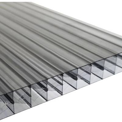 Arla Plast Polykarbonát Strong 16 mm 2UV 2,1 x 4,5 m antracit 1 ks