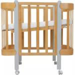 Ingvart Трансформиращо Легло 5в1 Nika 60x95/60x120см Натур + Сив Ingvart (I-2701132)