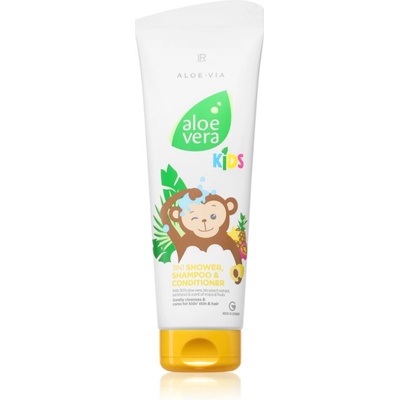 LR Aloe Vera Kids 3 в 1 шампоан, балсам и душ гел за деца 250ml