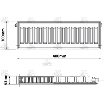 Korado 11K 300 mm x 400 mm