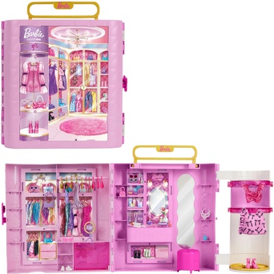 Mattel Barbie přenosný šatník krásy
