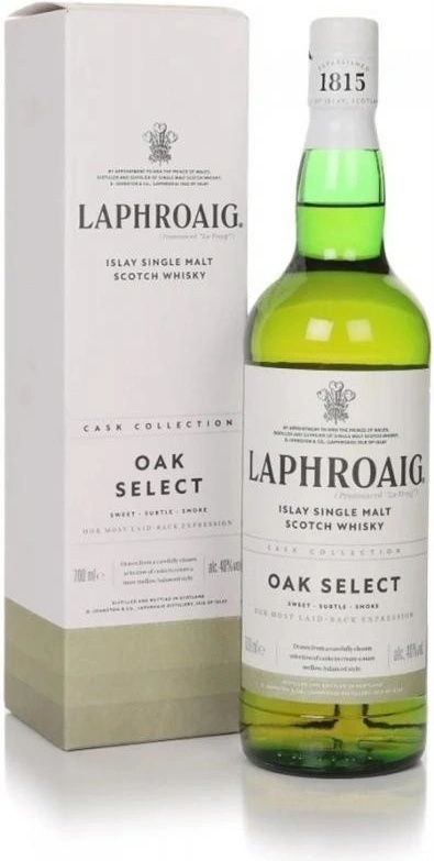 Laphroaig Oak Select 40% 0,7 l (kartón) od 34,85 € - Heureka.sk