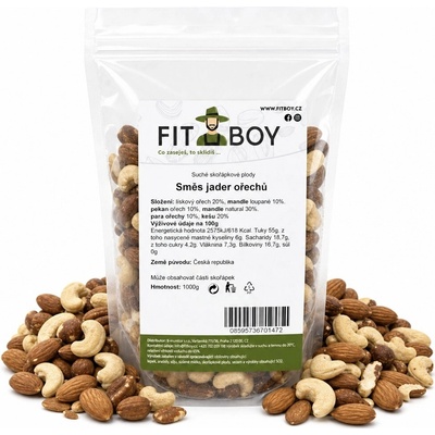 FITBOY Zmes orechových jadier 1000 g