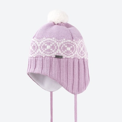 Kama dětská pletená Merino čepice B92 114 růžová – Sleviste.cz