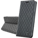 Gigapack Honor 600 Lite GIGAPACK Калъф с капак, с ефект на кожа, FLIP, с държач за карти, ЧЕРЕН GP-192036 (GP-192036)