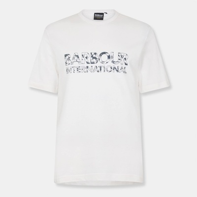 Barbour International Тениска Barbour International Men's B. Intense Bento Regular Fit T-Shirt - Whspr Whte WH32
