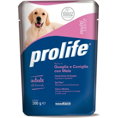 Zoodiaco Prolife Adult prepelice a králík s jablkem 300 g